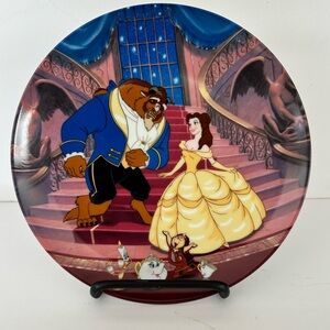 Disney A Blossoming Romance Collector's Plate